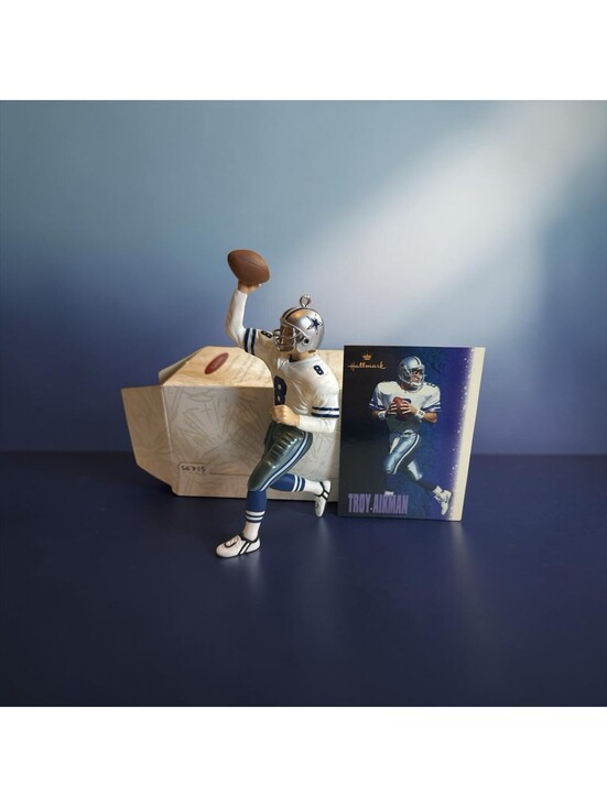 Hallmark Other - HALLMARK 1996 TROY AIKMAN DALLAS COWBOYS NFL FOOTBALL KEEPSAKE ORNAMENT